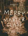 Christmas Masterclass Ticket - Saturday 5th December 2026