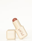 Product shot of Pearl Beauty Core Four Put Together cream blush stick medium rose colour cream blush vegan cruelty-free
