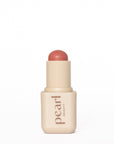 Something Borrowed pink peach blush stick by Pearl Beauty cosmetics makeup
